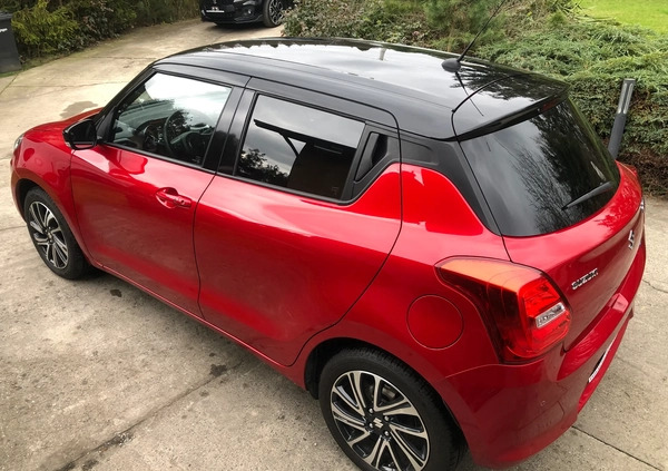Suzuki Swift cena 62000 przebieg: 14800, rok produkcji 2021 z Ostroróg małe 497